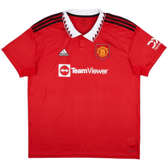 2022-23 Manchester United Home Shirt B.Fernandes #8 - 10/10 - (XXL)