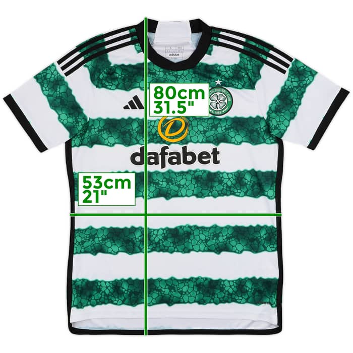 2023-24 Celtic Home Shirt - 7/10 - (L)