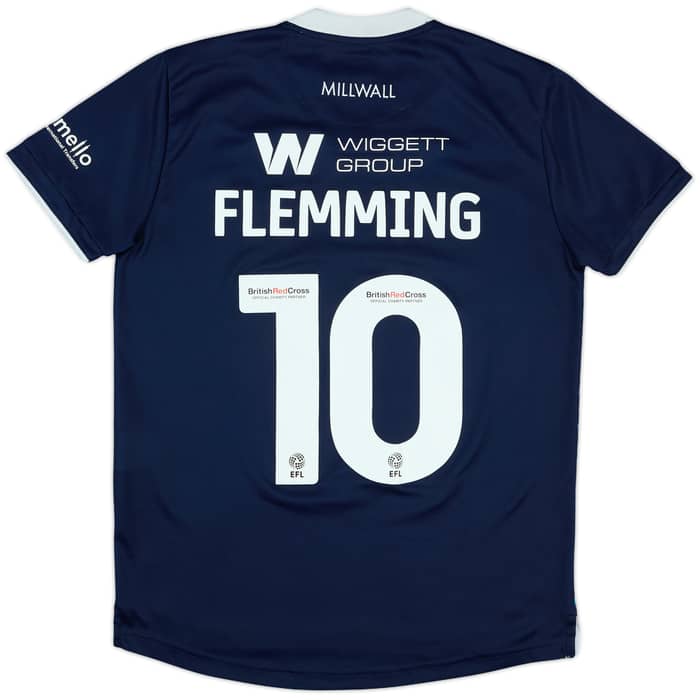 2023-24 Millwall Home Shirt Flemming #10 - 7/10 - (S)