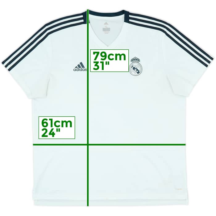 2018-19 Real Madrid adidas Training Shirt - 9/10 - (XL)