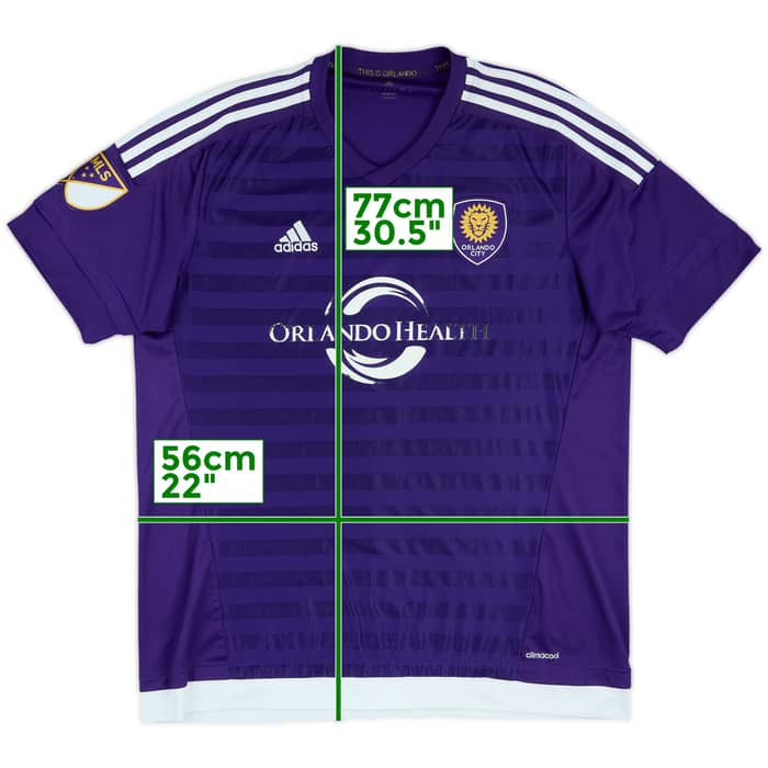 2016 Orlando City Home Shirt - 4/10 - (XL)