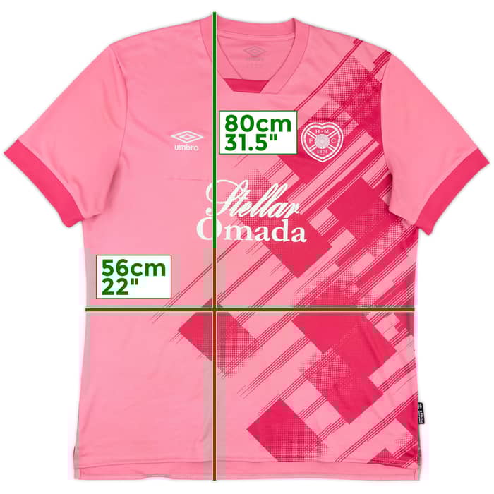2023-24 Hearts Away Shirt - 6/10 - (XL)