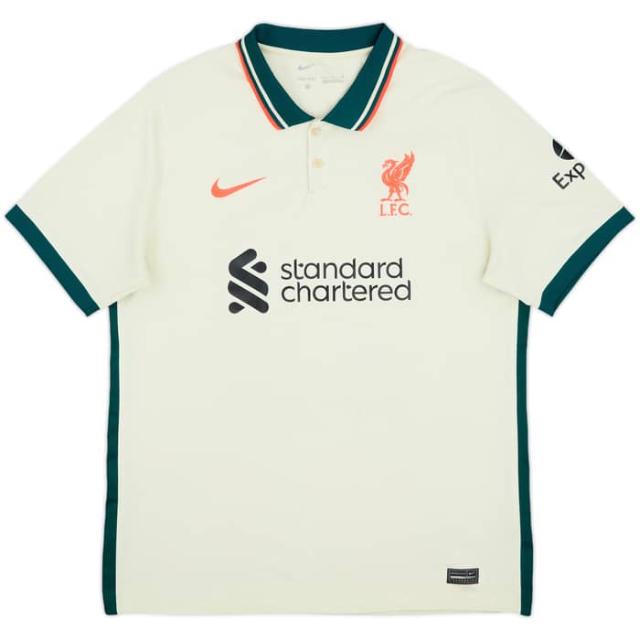2021-22 Liverpool Away Shirt Tsimikas #21 - 6/10 - (L)
