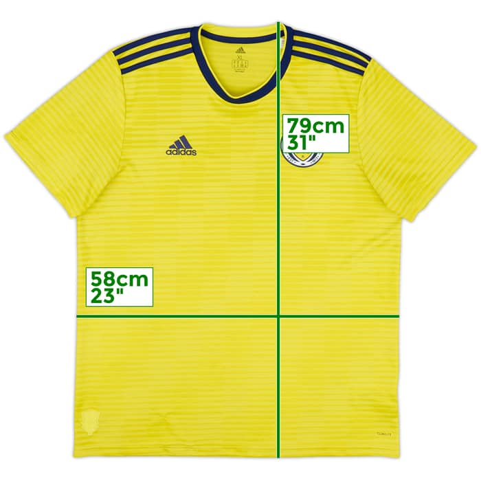2017-18 Scotland Away Shirt - 7/10 - (XL)