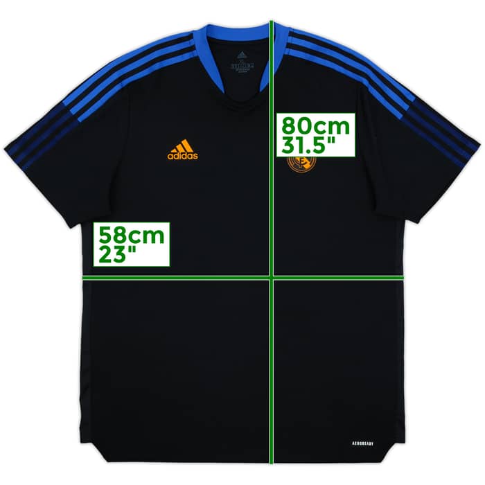 2017-18 Real Madrid adidas Training Shirt - 10/10 - (XL)