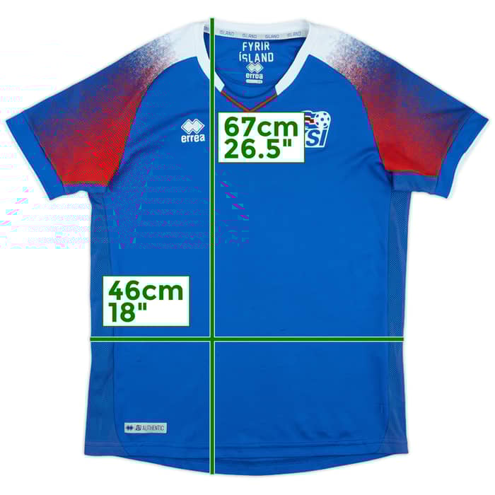 2018-19 Iceland Home Shirt - 6/10 - (XS)