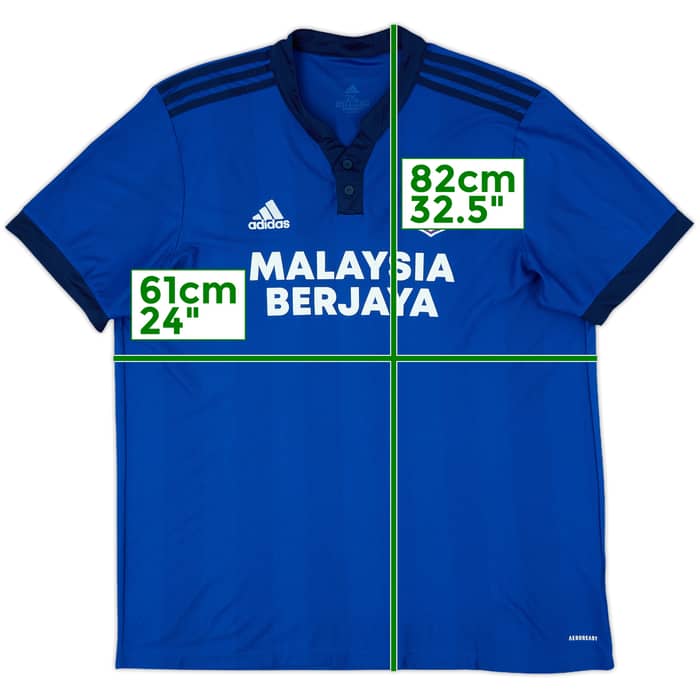 2021-22 Cardiff Home Shirt - 10/10 - (XXL)