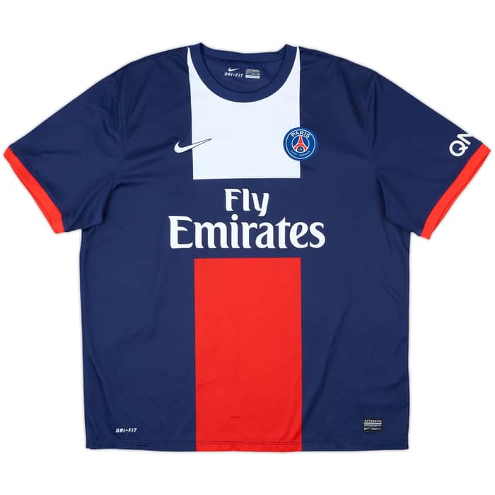 2013-14 Paris Saint-Germain Home Shirt Beckham #32 - 9/10 - (XXL)