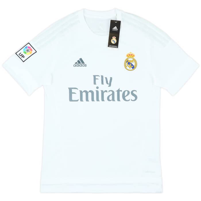 2015-16 Real Madrid Home Shirt James #10 (S)