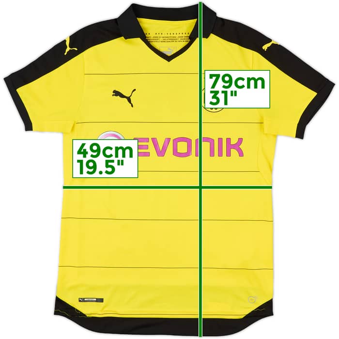 2015-16 Borussia Dortmund Home Shirt - 8/10 - (M)