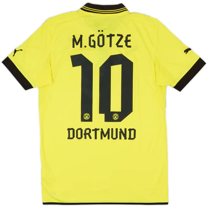 2012-13 Borussia Dortmund Home Shirt M.Gotze #10 - 8/10 - (M)