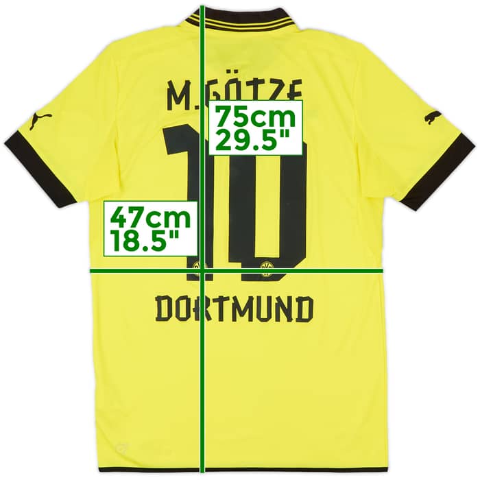 2012-13 Borussia Dortmund Home Shirt M.Gotze #10 - 8/10 - (M)