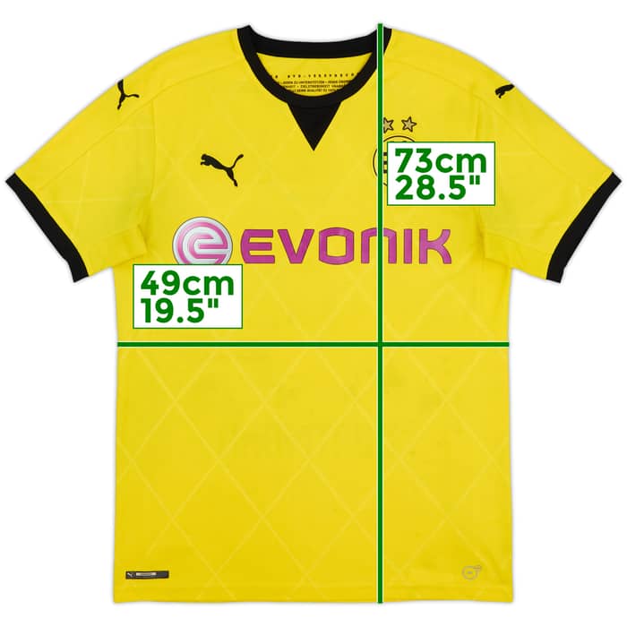 2015-16 Dortmund European Home Shirt - 5/10 - (M)