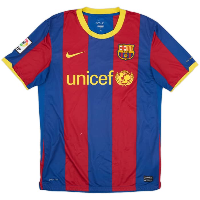2010-11 Barcelona Home Shirt Messi #10 - 6/10 - (M)