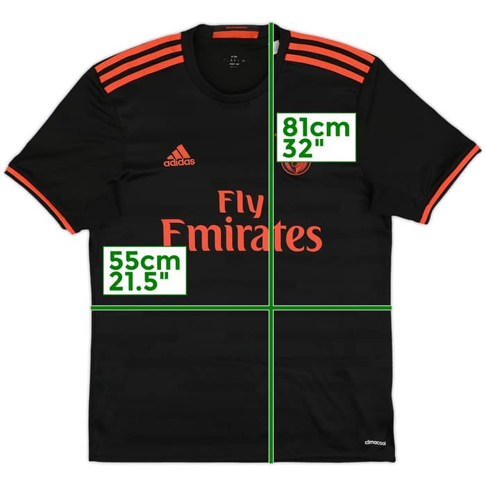 2016-17 Benfica Away Shirt - 5/10 - (M)