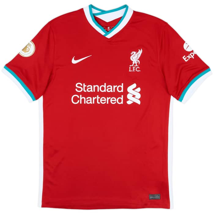 2020-21 Liverpool Home Shirt Thiago #6 - 9/10 - (M)