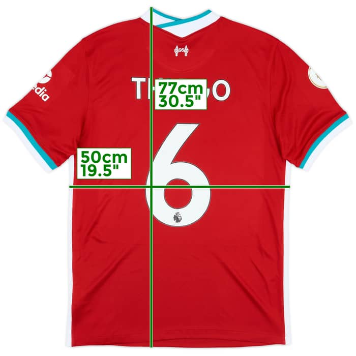2020-21 Liverpool Home Shirt Thiago #6 - 9/10 - (M)