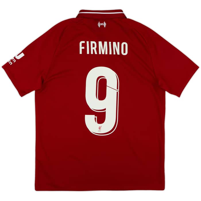 2018-19 Liverpool Home Shirt Firmino #9 - 6/10 - (S)