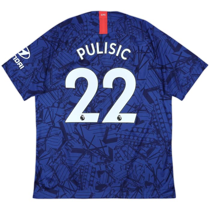 2019-20 Chelsea Home Shirt Pulisic #22 - 9/10 - (XL)