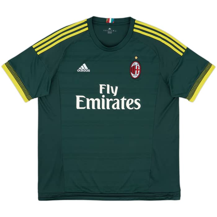 2015-16 AC Milan Third Shirt - 8/10 - (XL)