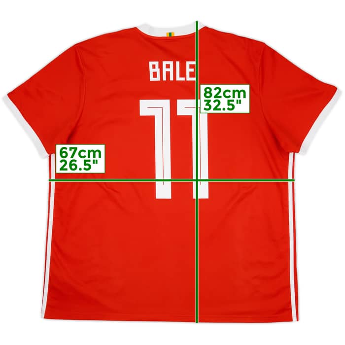 2018-19 Wales Home Shirt Bale #11 - 9/10 - (XXL)