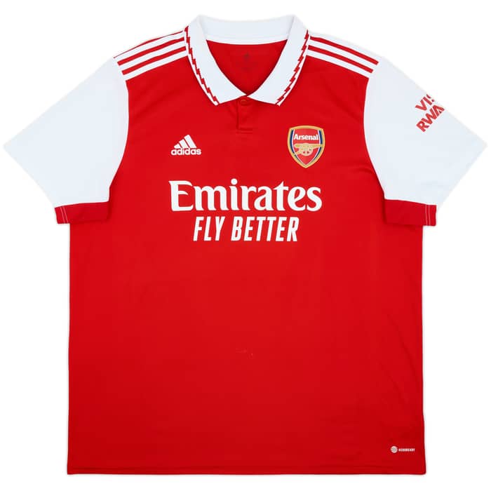 2022-23 Arsenal Home Shirt Odegaard #8 - 9/10 - (XXL)