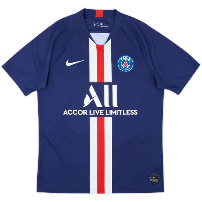 2019-20 Paris Saint-Germain Home Shirt Mbappe #7 - 7/10 - (M)