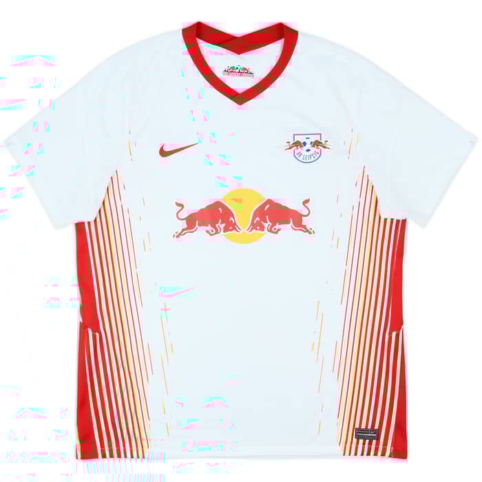 2020-21 RB Leipzig Home Shirt - 7/10 - (XL)