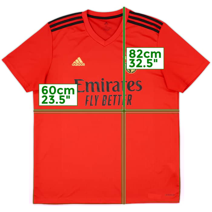 2020-21 Benfica Home Shirt - 7/10 - (XL)