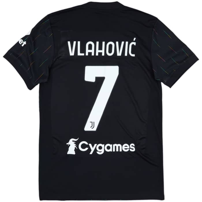 2021-22 Juventus Away Shirt Vlahovic #7 (M)