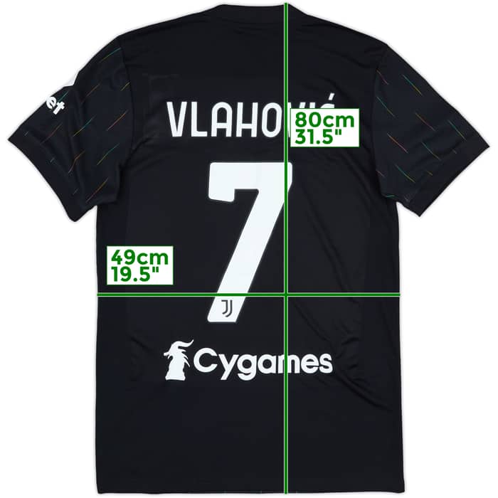 2021-22 Juventus Away Shirt Vlahovic #7 (M)