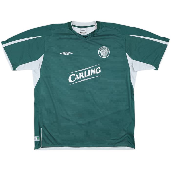 2004-05 Celtic Away Shirt Juninho #7 - 8/10 - (XXL)