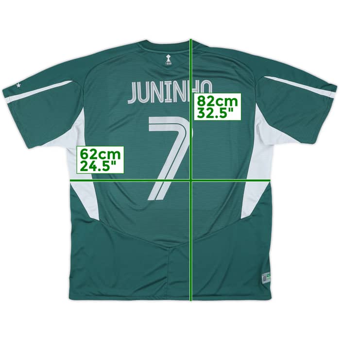 2004-05 Celtic Away Shirt Juninho #7 - 8/10 - (XXL)