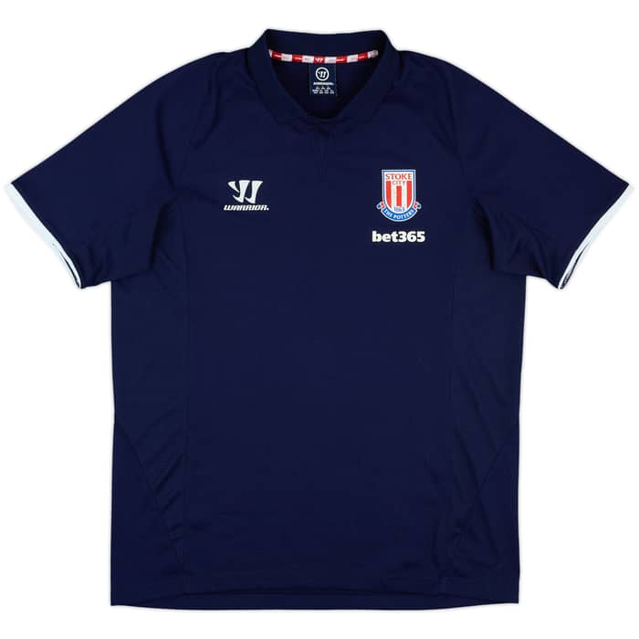 2014-15 Stoke City Warrior Polo Shirt - 6/10 - (L)