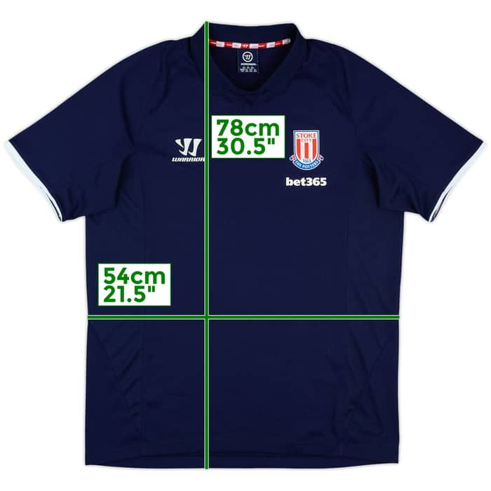 2014-15 Stoke City Warrior Polo Shirt - 6/10 - (L)