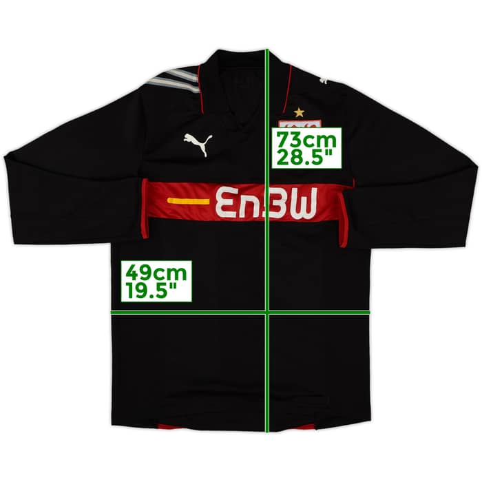 2008-10 Stuttgart Third L/S Shirt - 6/10 - (S)