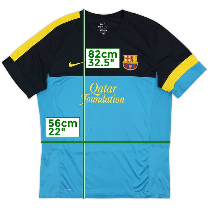 2012-13 Barcelona Nike Training Shirt - 7/10 - (XL)