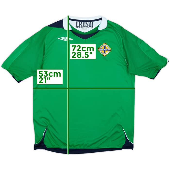 2006-08 Northern Ireland Home Shirt - 9/10 - (L)