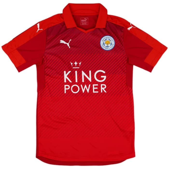 2016-17 Leicester Away Shirt Vardy #9 - 9/10 - (S)