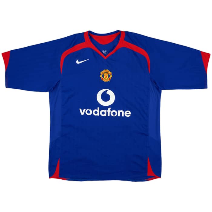 2005-06 Manchester United Away Shirt J.S.Park #13 - 8/10 - (L)
