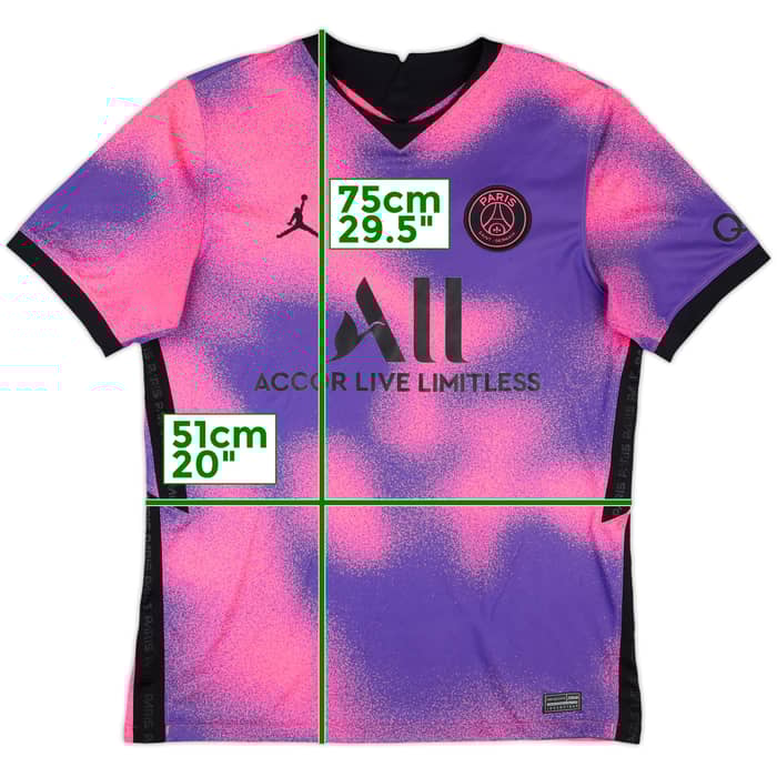 2020-21 Paris Saint-Germain Fourth Shirt - 9/10 - (M)
