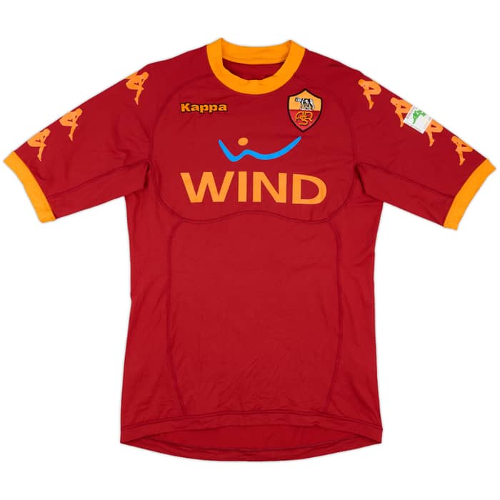 2010-11 Roma Home Shirt Vucinic #9 - 6/10 - (L)
