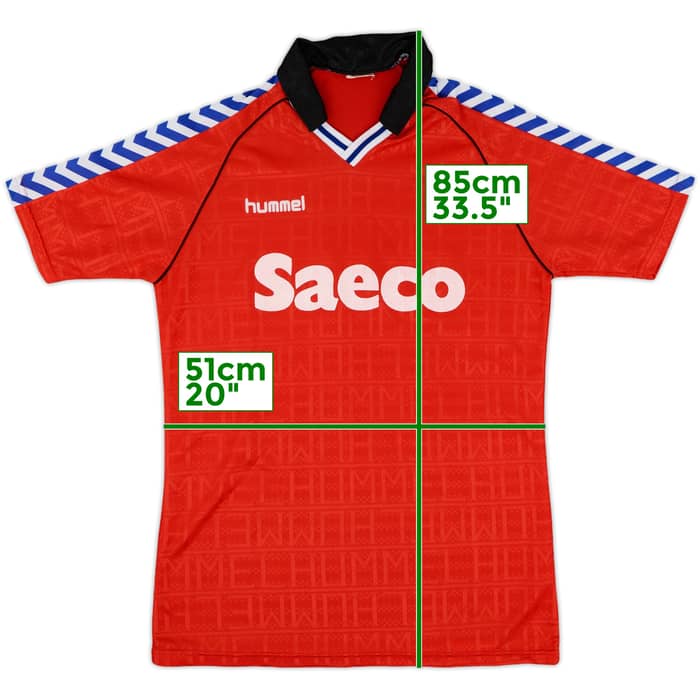 1988-90 Pisa Away Shirt - 8/10 - (XL)
