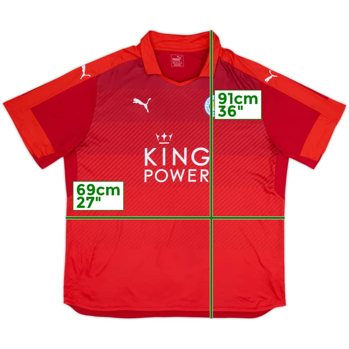 2016-17 Leicester Away Shirt - 5/10 - (4XL)