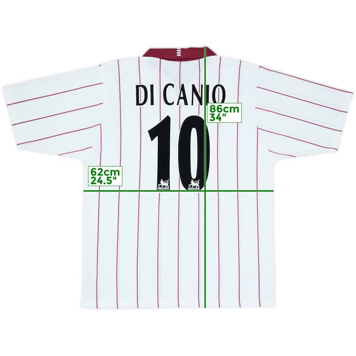 2002-03 West Ham Away Shirt Di Canio #10 - 8/10 - (XXL)