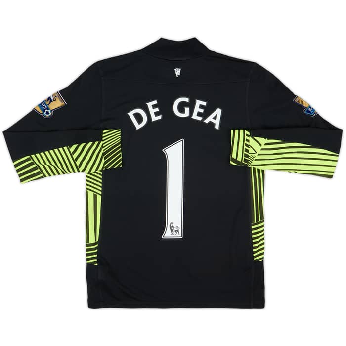 2011-12 Manchester United GK Shirt De Gea #1 - 8/10 - (11-12 Years)