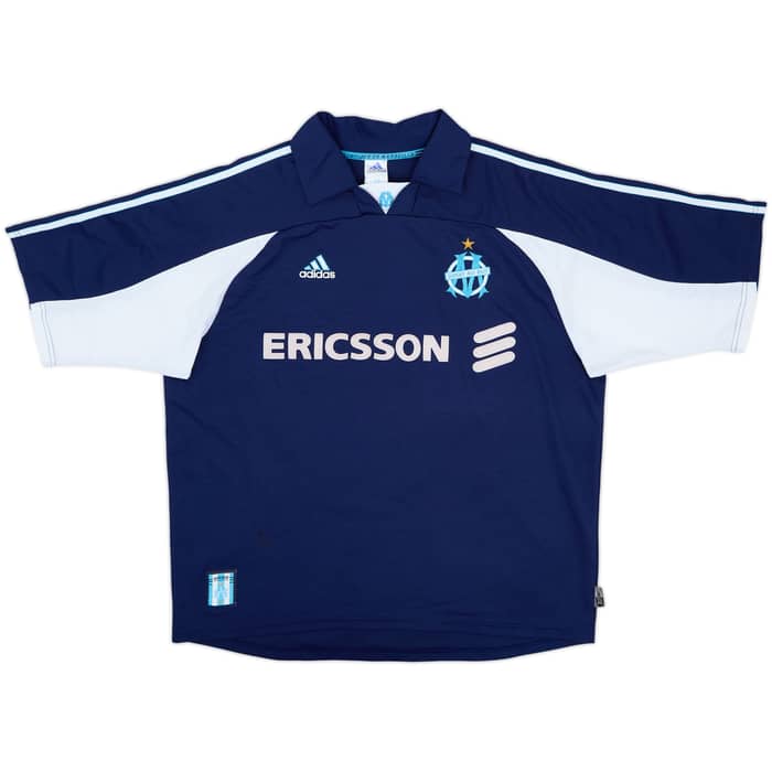 1999-00 Olympique Marseille Away Shirt Pires #7 - 6/10 - (XL)