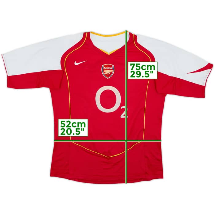 2004-05 Arsenal Home Shirt - 5/10 - (L)