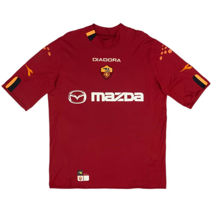 2003-04 Roma Home Shirt Totti #10 - 6/10 - (XL)