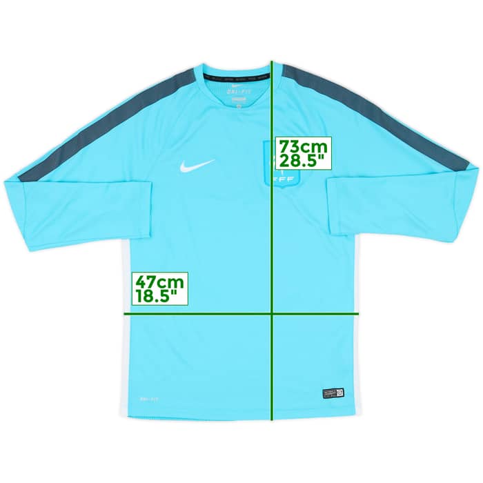 2015-16 France Nike Training L/S Shirt - 10/10 - (M)